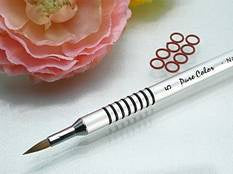 Pure color 3D Nail Art Rubber Sculpture with Cap Size 5 - BeautyzoneNailSupply