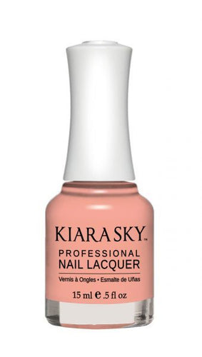 Kiara Sky Lacquer -N490 Romantic Coral-Beauty Zone Nail Supply