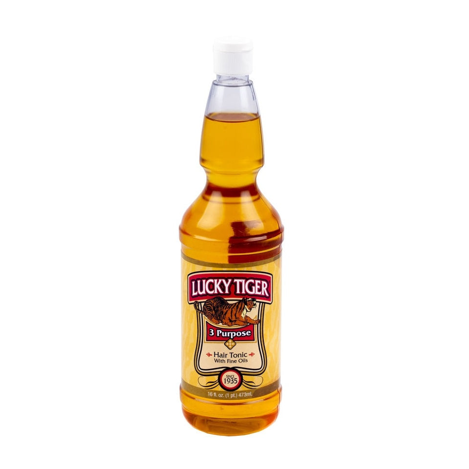 Lucky Tiger 3 Hair Tonic 16 oz #16172-Beauty Zone Nail Supply