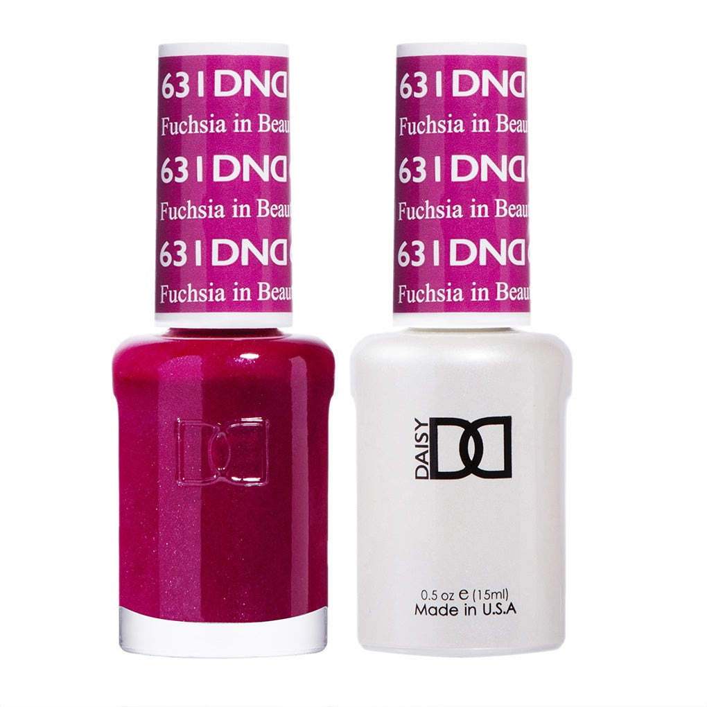 DND Duo Gel & Lacquer Fuschia in the Beauty #631-Beauty Zone Nail Supply
