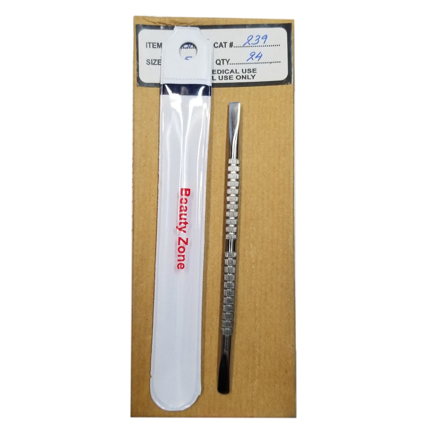 BeautyZone Cuticle Pusher Sm-239 - BeautyzoneNailSupply