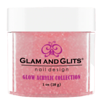 Glam & Glits Glow Acrylic (Shimmer) 1 oz Smolder- GL2042-Beauty Zone Nail Supply