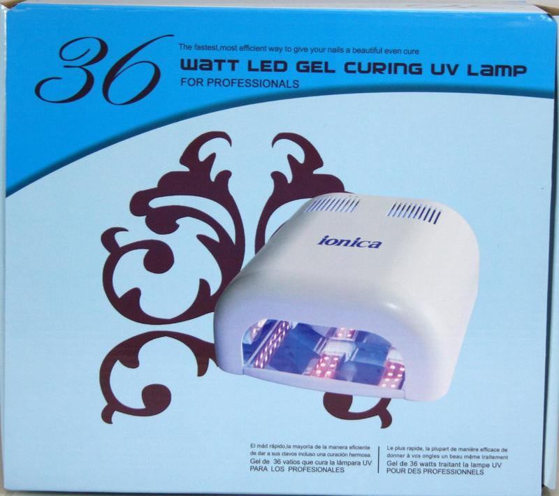 Ionica 36w led gel lamp #uv032-Beauty Zone Nail Supply