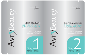 Avrybeauty Jelly Spa Pedi Bath - Pearl Glow BOX 30 SET-Beauty Zone Nail Supply