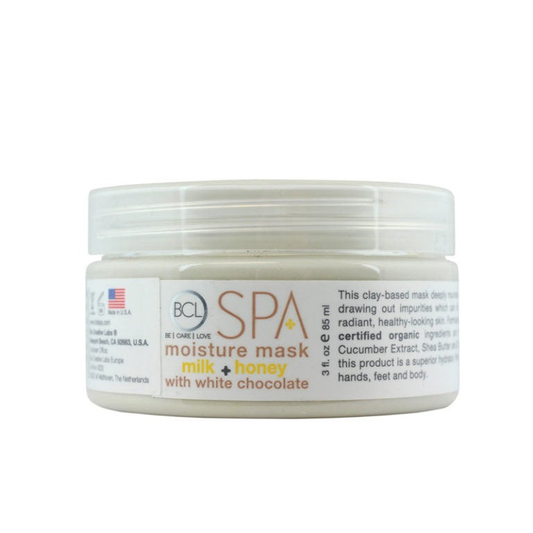 BCL SPA Moisture Mask Milk + Honey with White Chocolate 3oz-Beauty Zone Nail Supply