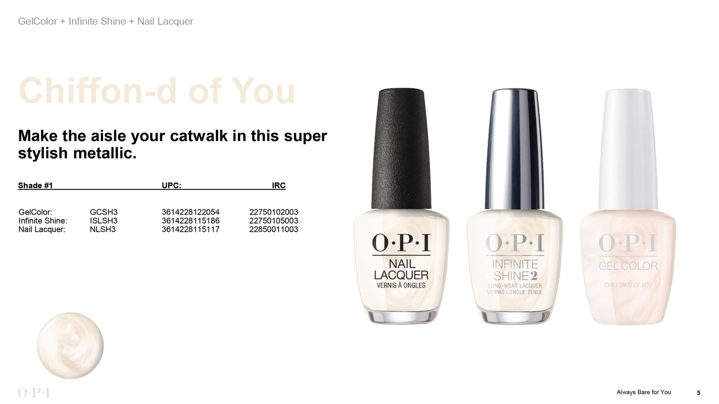 OPI infinite Shine Chiffon-d of You #ISLSH3-Beauty Zone Nail Supply