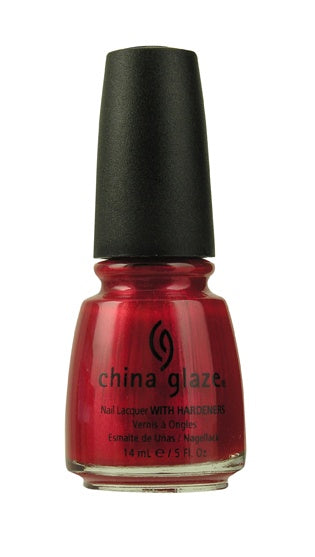 China Glaze Lacquer Red Pearl 0.5 oz #77012-Beauty Zone Nail Supply