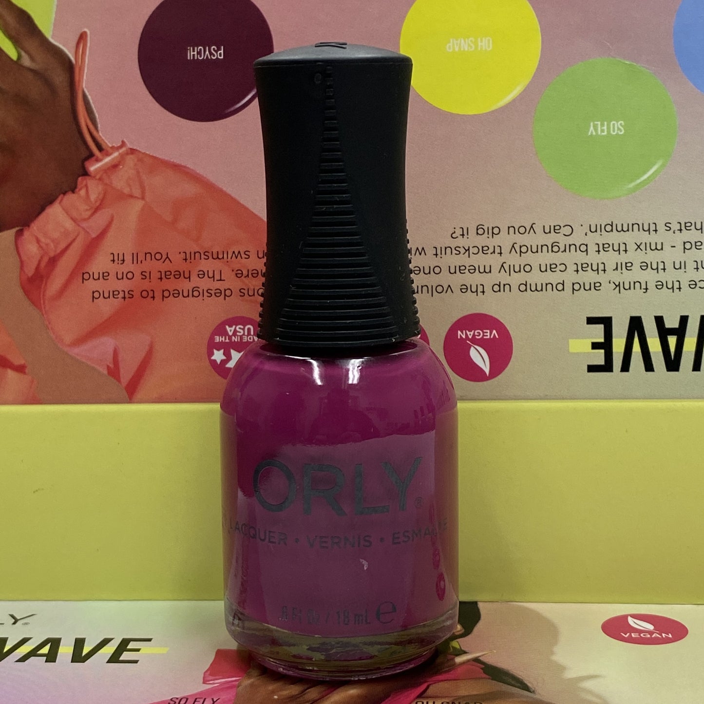 ORLY Nail Lacquer Psych! (Creme) .6 Fl Oz 2000052-Beauty Zone Nail Supply