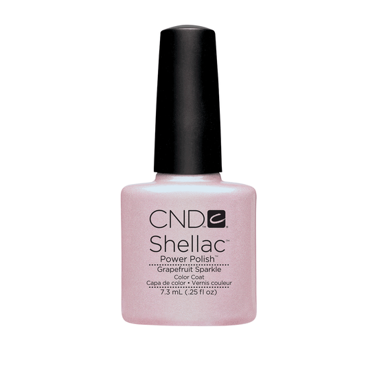 Cnd Shellac Grapefruit Sparkle .25 Fl Oz-Beauty Zone Nail Supply