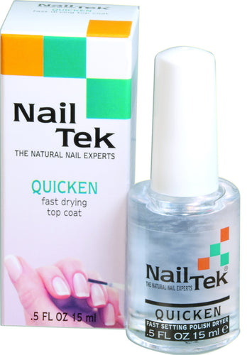 Nail Tek Quicken Top Coat 0.5 #55520-Beauty Zone Nail Supply