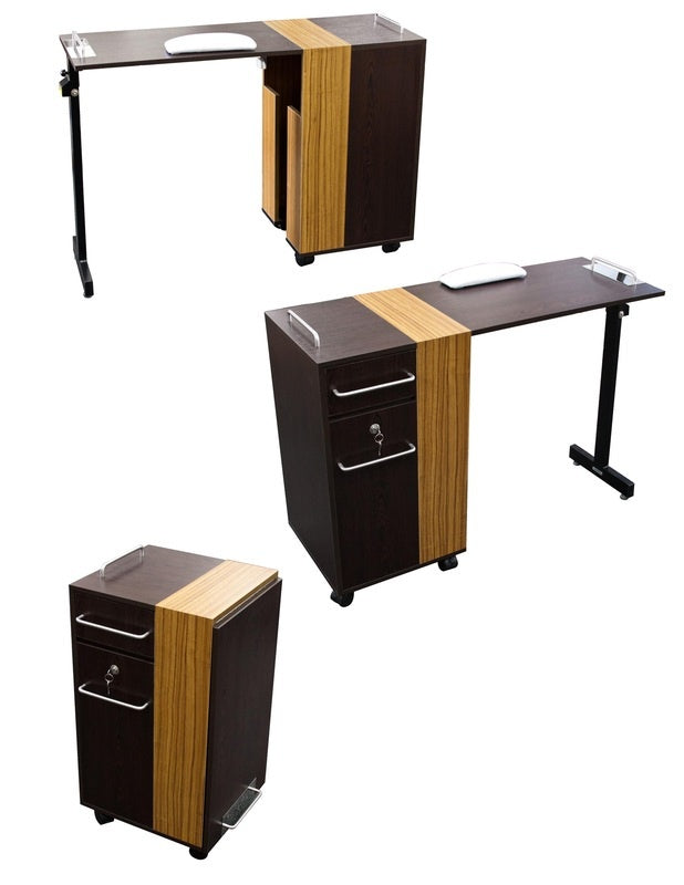 FIORI 800 FOLD-UP MANICURE TAB #10935-Beauty Zone Nail Supply