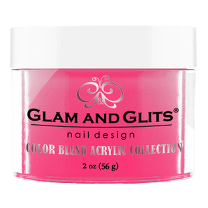 Glam & Glits Acrylic Powder Color Blend Pink-A-Holic 2 Oz- Bl3024-Beauty Zone Nail Supply
