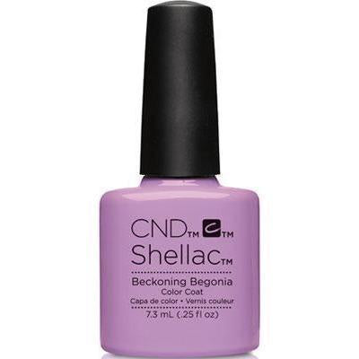 Cnd Shellac Beckoning Begonia .25 Fl Oz-Beauty Zone Nail Supply