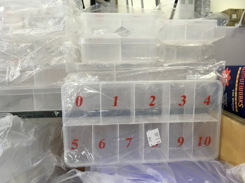 Tip Box Plastic Soft P.P Container - BeautyzoneNailSupply