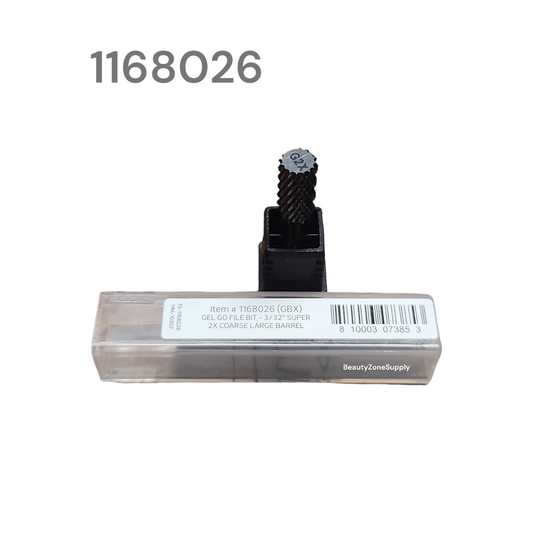 Gelish Carbide Professional 3/32" Shank 2X Coarse Large Barrel