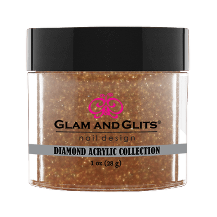 Glam & Glits Diamond Acrylic (Shimmer) 1 oz Goldmine - DAC87-Beauty Zone Nail Supply