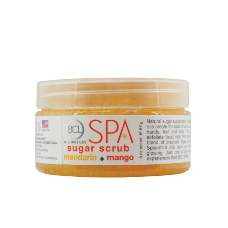 BCL SPA Sugar Scrub Mandarin + Mango 3oz-Beauty Zone Nail Supply