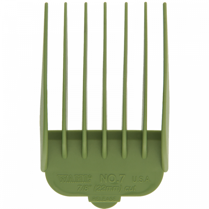 Wahl Attachment The #7 Cutting Guide 7/8" Green #3145-1403