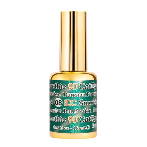 DC dnd 9D Cat Eye Smoothie #08- Purrsian Purrfection 0.5 oz