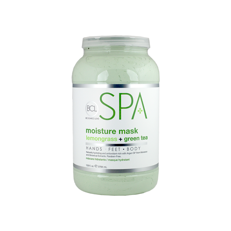 BCL SPA Moisture Mask Lemongrass + Green Tea Gallon 128oz-Beauty Zone Nail Supply