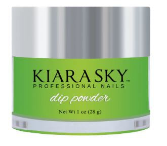 Kiara Sky Dip Glow Powder -DG114 Get Clover It-Beauty Zone Nail Supply