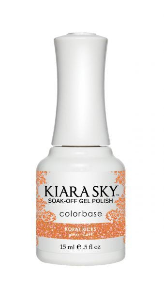 Kiara Sky Gel -G499 Koral Kicks-Beauty Zone Nail Supply