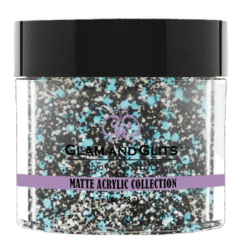 Glam & Glits Matte Acrylic Powder 1 oz Berry Bomb-MAT602-Beauty Zone Nail Supply