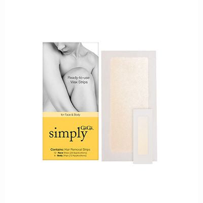 Gigi Ready-To-Use Wax Strips For Face & Body 18 Strips #0309-Beauty Zone Nail Supply