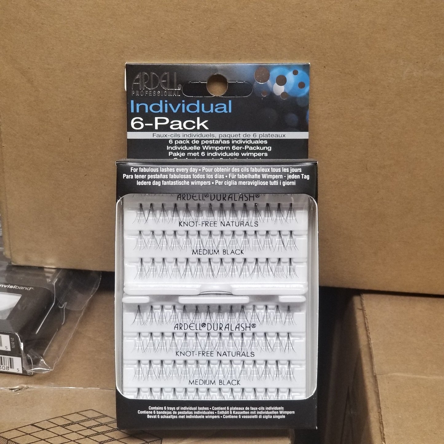 Ardell Individual Naturals 6 Pack Knot Free Medium 60078-Beauty Zone Nail Supply