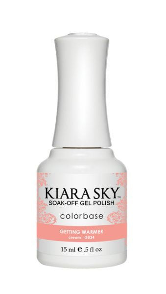Kiara Sky Gel -G534 Getting Warmer-Beauty Zone Nail Supply