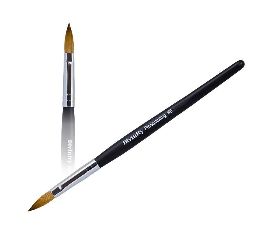 Kupa Acrylic Nail Brush Divinity Pro Sculpting #08-Beauty Zone Nail Supply