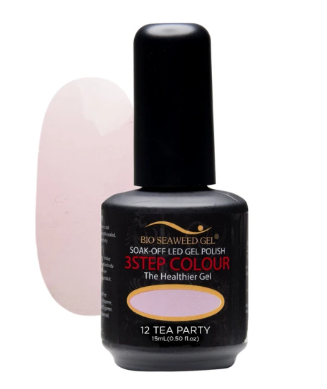 Bio Seaweed 3STEP Gel Polish 12 Tea Party-Beauty Zone Nail Supply