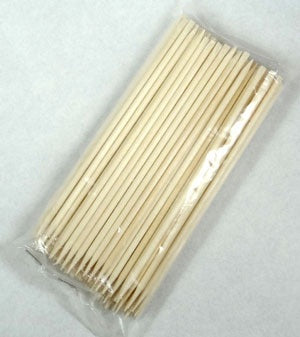 Orange wood stick long (b) #W160F