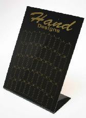 Hand design display black #0306-Beauty Zone Nail Supply