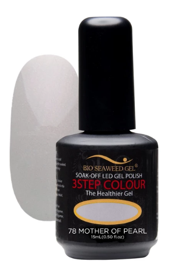 Bio Seaweed 3STEP Gel Polish 78 Mother of Pearl-Beauty Zone Nail Supply