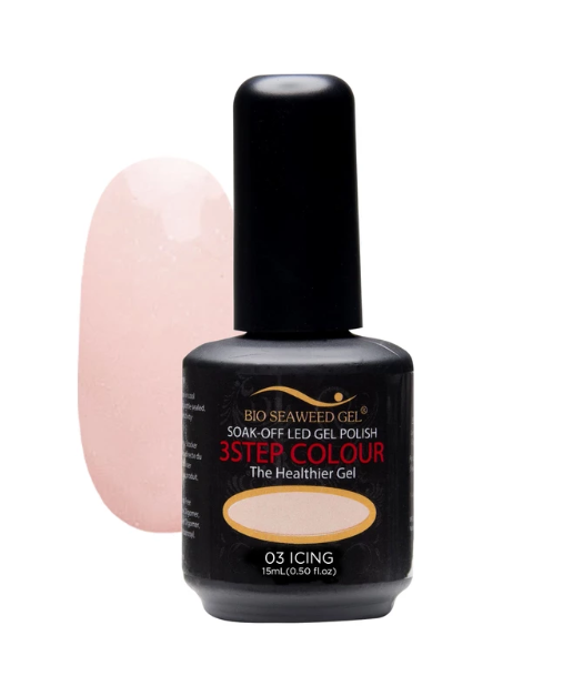 Bio Seaweed 3STEP Gel Polish 03 Icing-Beauty Zone Nail Supply