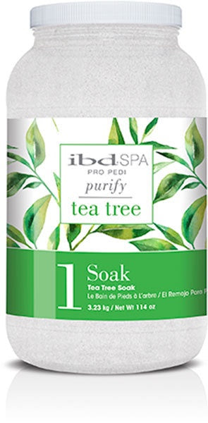IBD Spa Luxury Detox - 4 steps 4 gallons - Tea Tree Purify