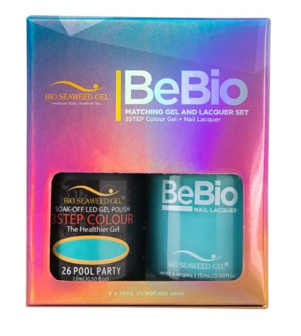 Bio Seaweed Bebio Duo 26 Pool Party-Beauty Zone Nail Supply