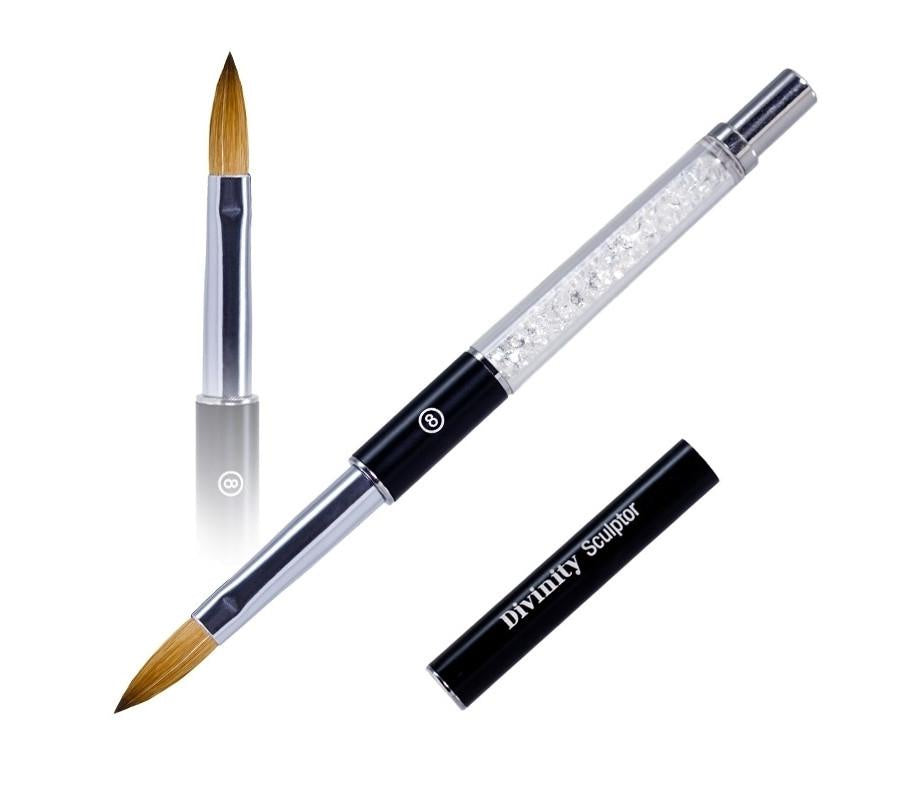 Kupa Acrylic Nail Brush Divinity Sculptor #08-Beauty Zone Nail Supply