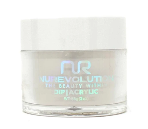 Nurevolution Dip Powder #88 Cookies'n Cream 2oz-Beauty Zone Nail Supply