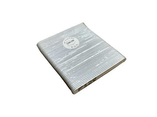 Nail File Regular 7" 100/100 Zebra 50 pc #F511