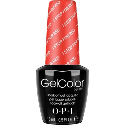 OPI GelColor I Stop For Red #GCA74-Beauty Zone Nail Supply