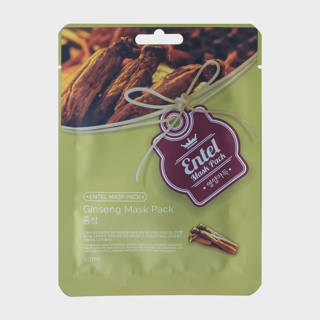 Entel Ginseng Mask Pack – Beauty Zone Nail Supply