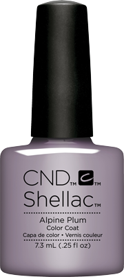 Cnd Shellac Alpine Plum 0.25 Fl Oz-Beauty Zone Nail Supply