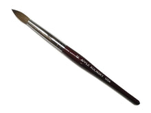 Load image into Gallery viewer, Apple Acrylic Nail Brush Kolinsky Red wood Size 10-Beauty Zone Nail Supply
