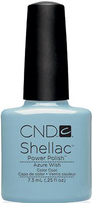 Cnd Shellac Azure Wish .25 Fl Oz-Beauty Zone Nail Supply