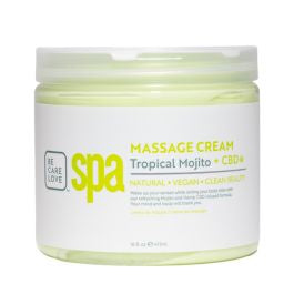 BCL SPA Massage Cream Mojito Mint 16oz Lotion SPA56816