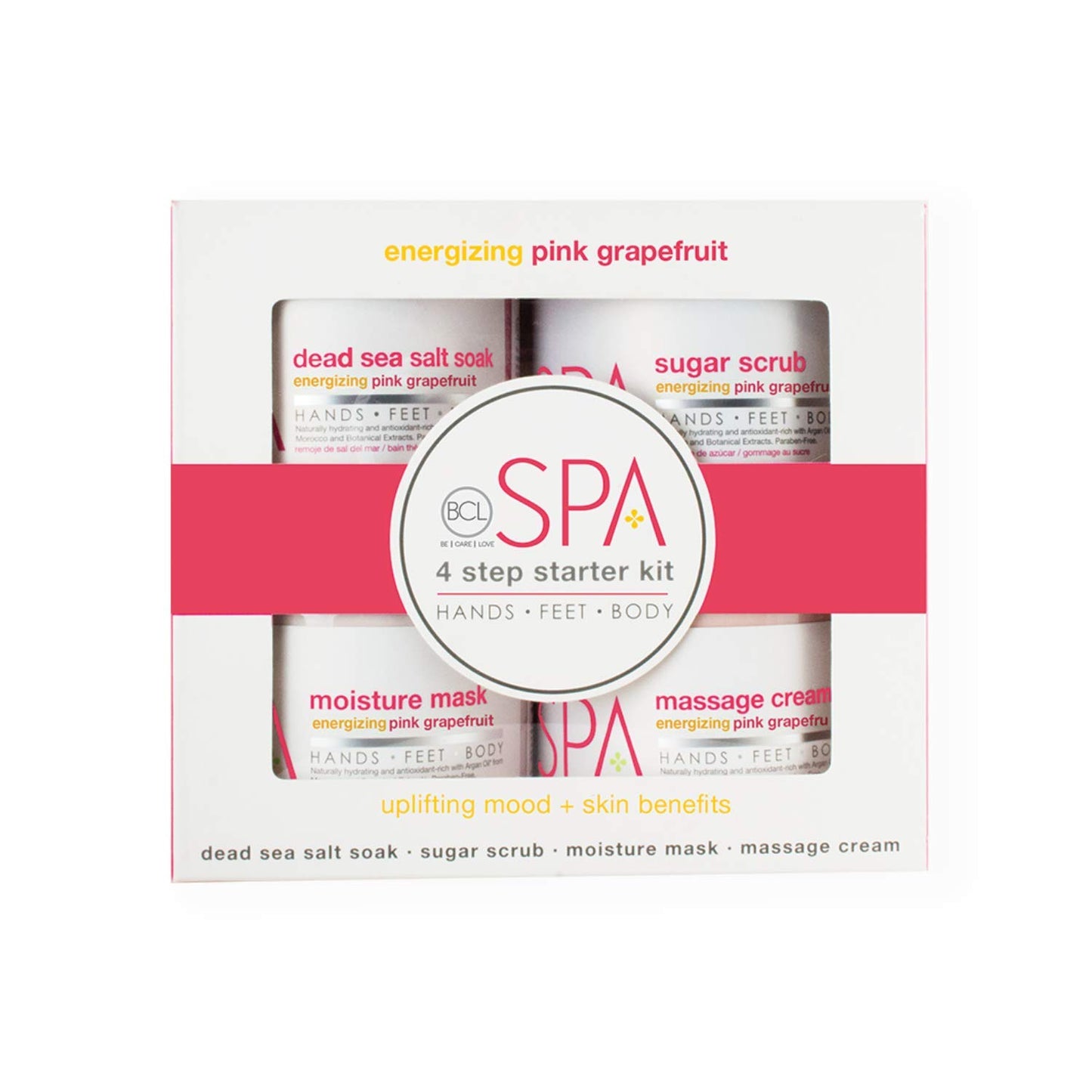 BCL SPA Pink Grapefruit 4 Step Starter Kit 16oz