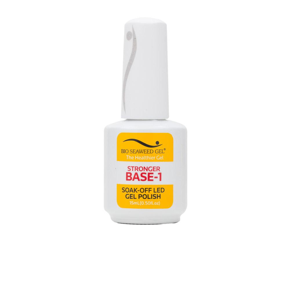 Bio Seaweed Stronger Base Coat 0.5 OZ / new look-Beauty Zone Nail Supply