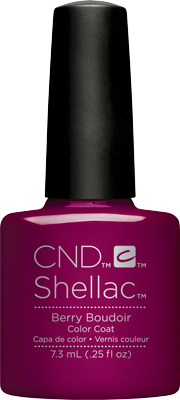 Cnd Shellac Berry Boudoir .25 Fl Oz-Beauty Zone Nail Supply